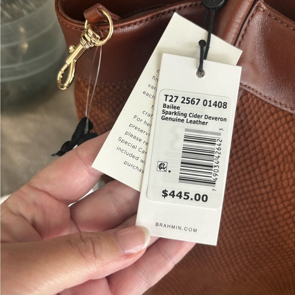 Brahmin leather Bailee bag NWT - Picture 2 of 10